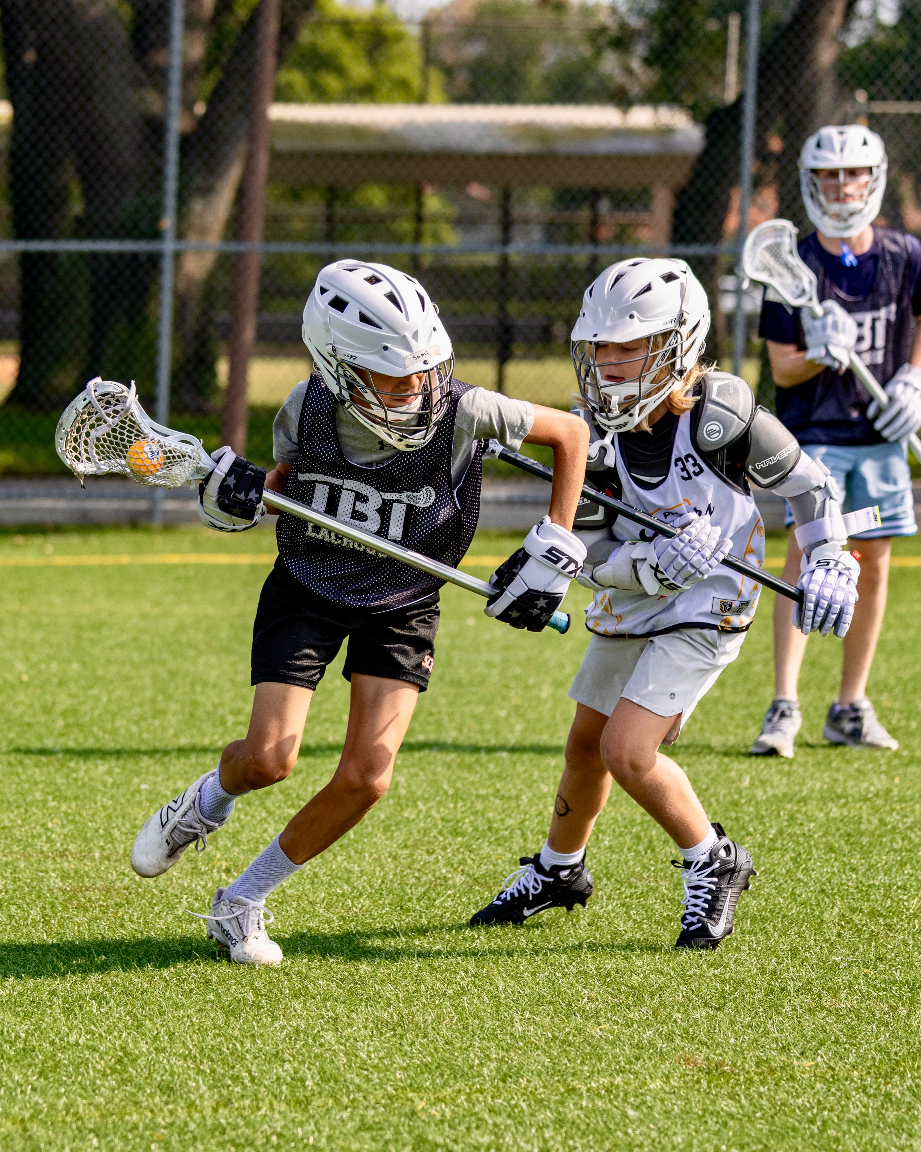 Lacrosse training at TBT Training